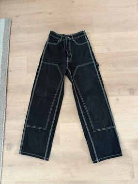 Jesse Kamm Patchfront Handy Pants in Black